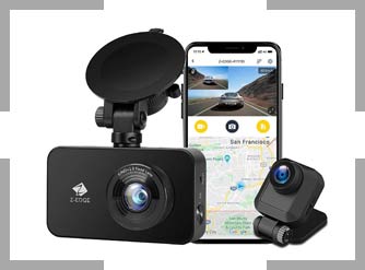 HD Dash Cam Front And Rear